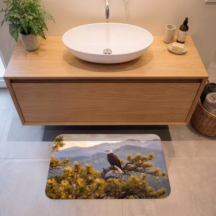 Badmat - Zeearend - Boom - Bergen - Groen — 2