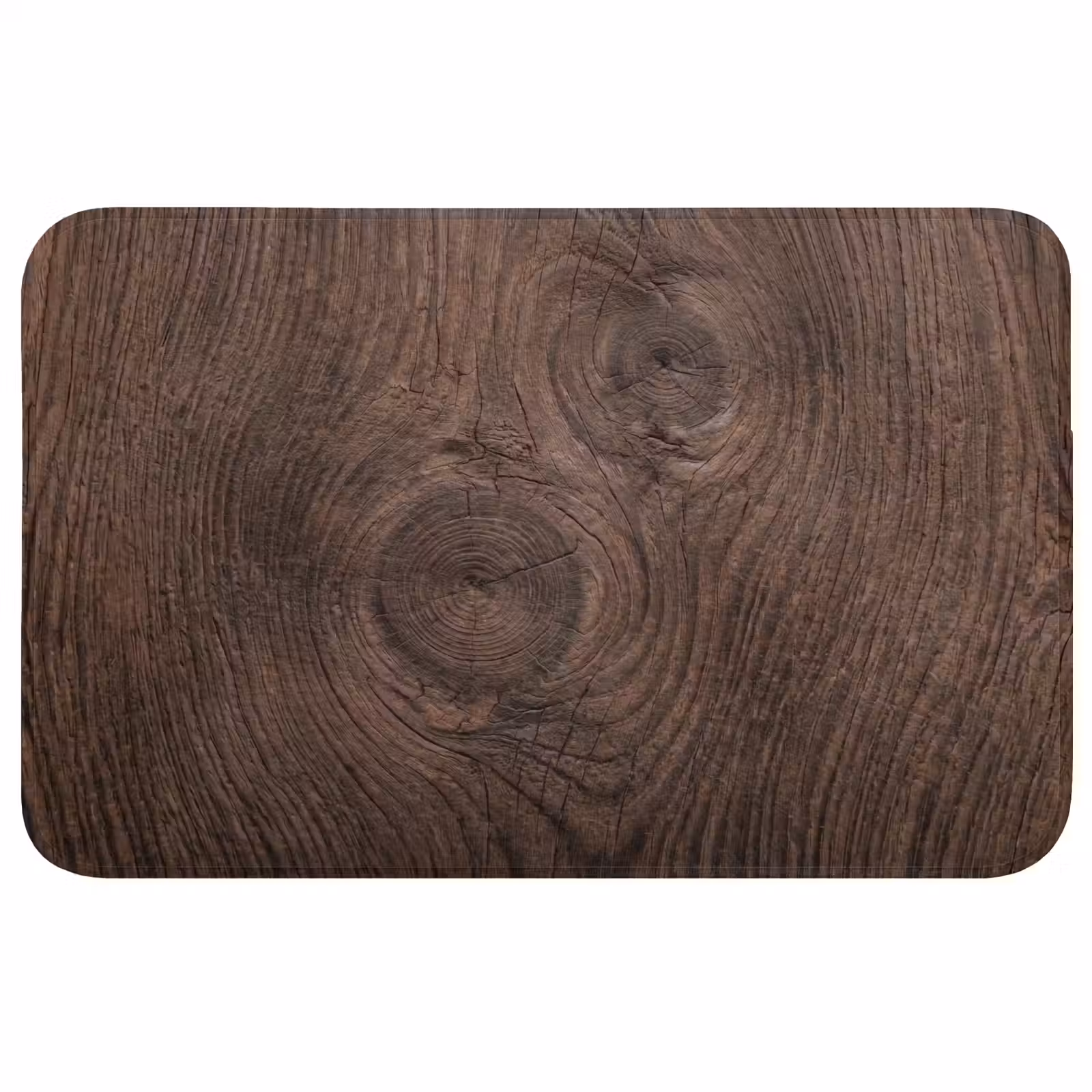 Badmat - Houtnerf - Textuur - Patroon - Bruin - Rustiek — 1