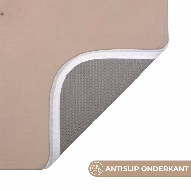 Badmat - Droogbloem - Protea - Vintage - Beige - Rustiek — 3