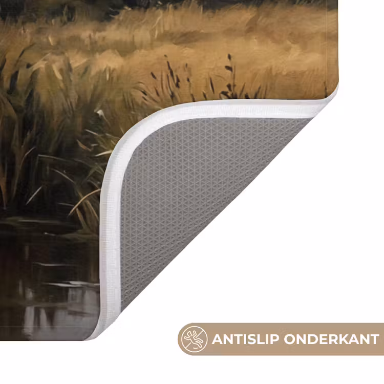 Badmat - Eenden - Rivier - Landschap - Vlucht - Nostalgisch — 3
