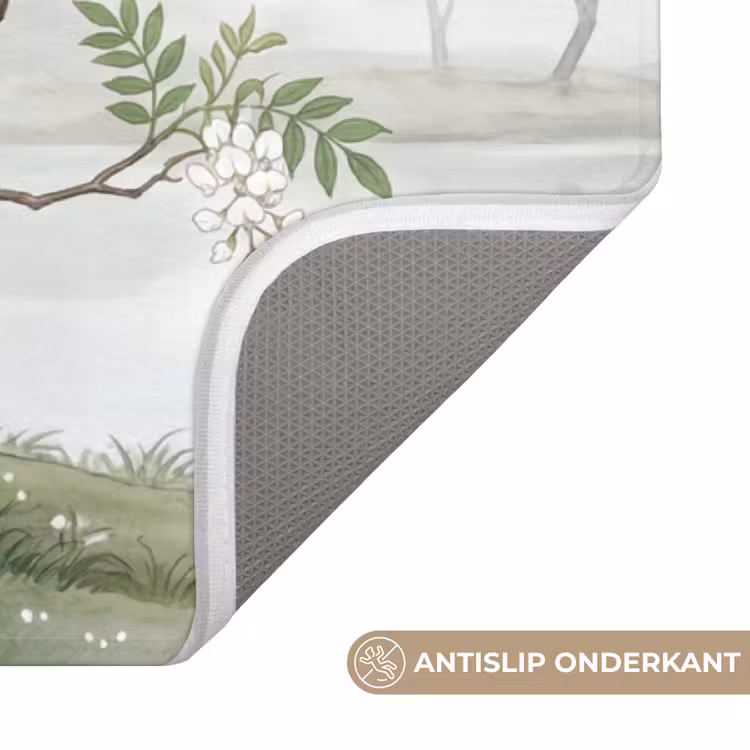Badmat - Reiger - Landschap - Groen — 3