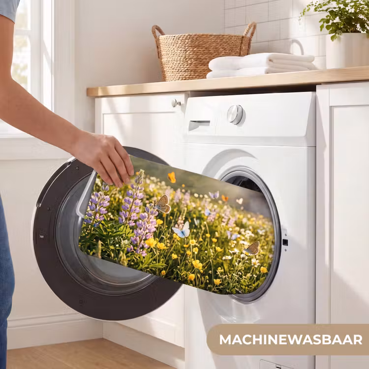 Badmat - Vlinders - Waterval - Bloemenveld — 7