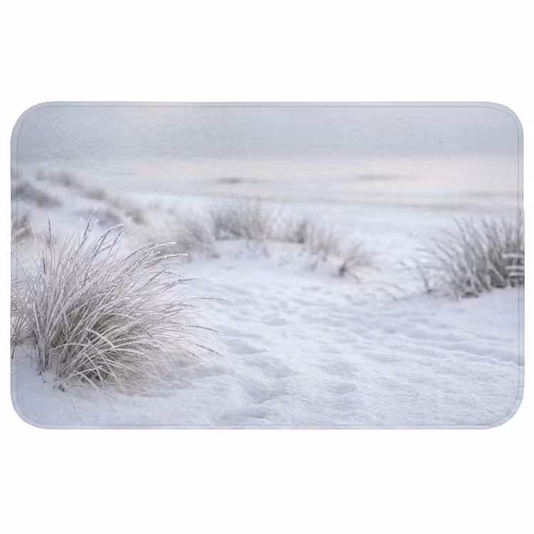 Badmat - Duinen - Sneeuw - Strand - Winter - Serene — 1