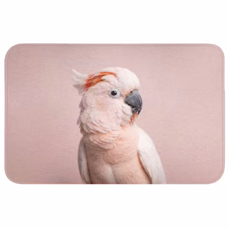 Badmat - Kaketoe - Portret - Roze — 1