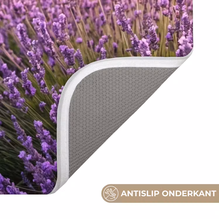 Badmat - Lavendel - Veld - Natuur - Paars — 3