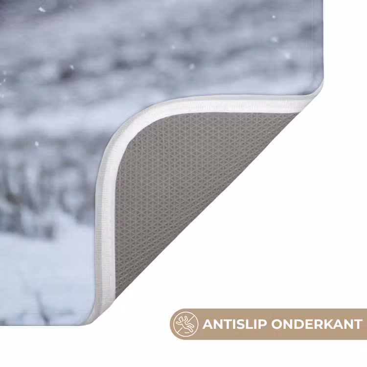 Badmat - Schotse Hooglander - Sneeuw - Bergen - Winter — 3