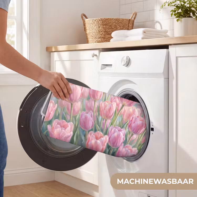 Badmat - Tulpen - Veld - Lente - Roze — 7