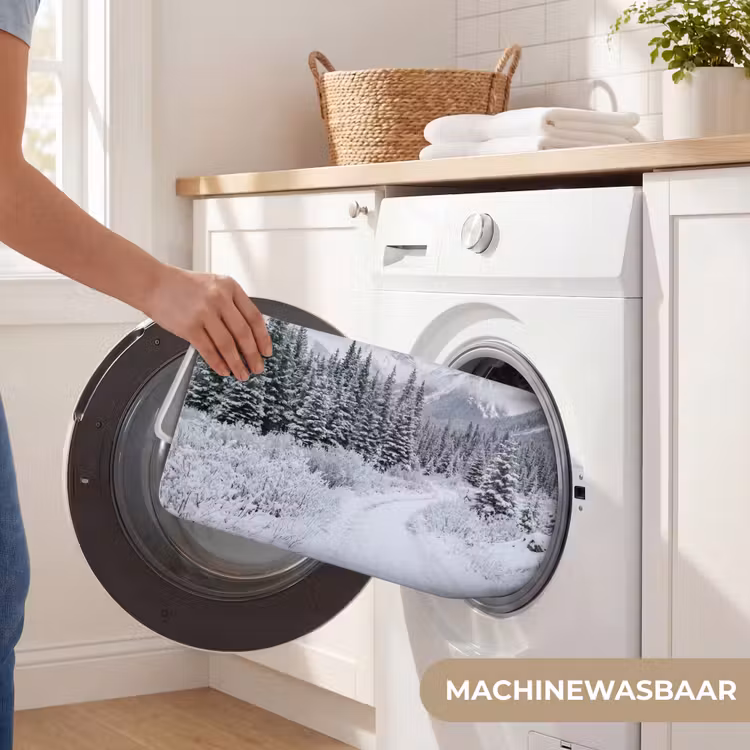 Badmat - Weg - Bergen - Sneeuw - Naaldbos - Avontuurlijk — 7