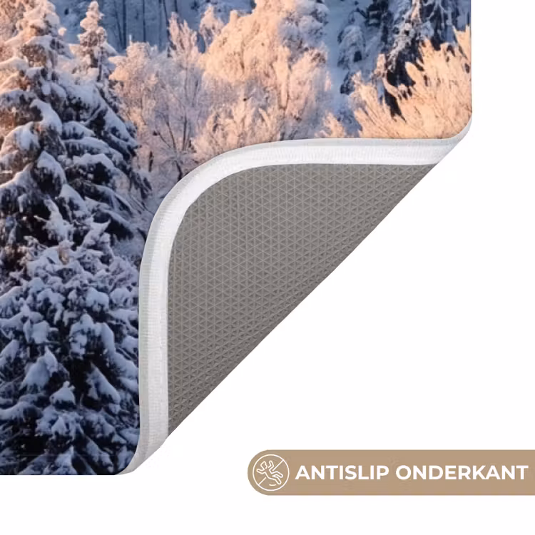 Badmat - Bos - Bergen - Goud - Winter - Warm — 3