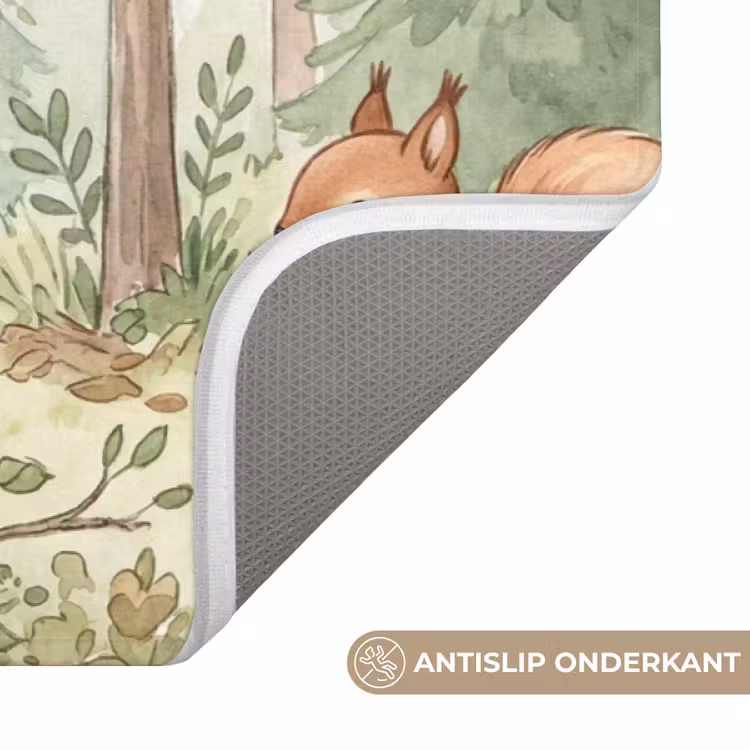 Badmat - Bos - Dieren - Groen — 3