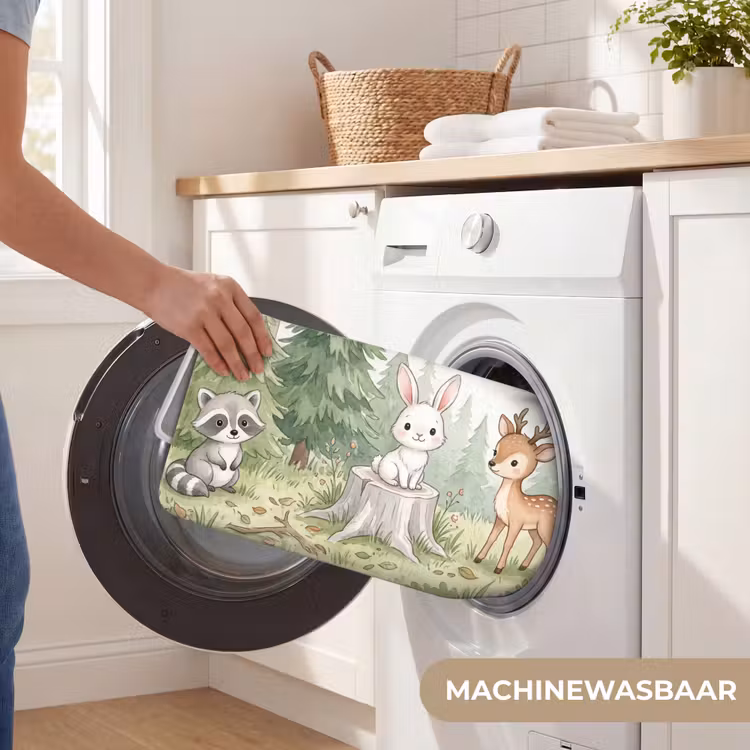 Badmat - Bos - Dieren - Groen — 7