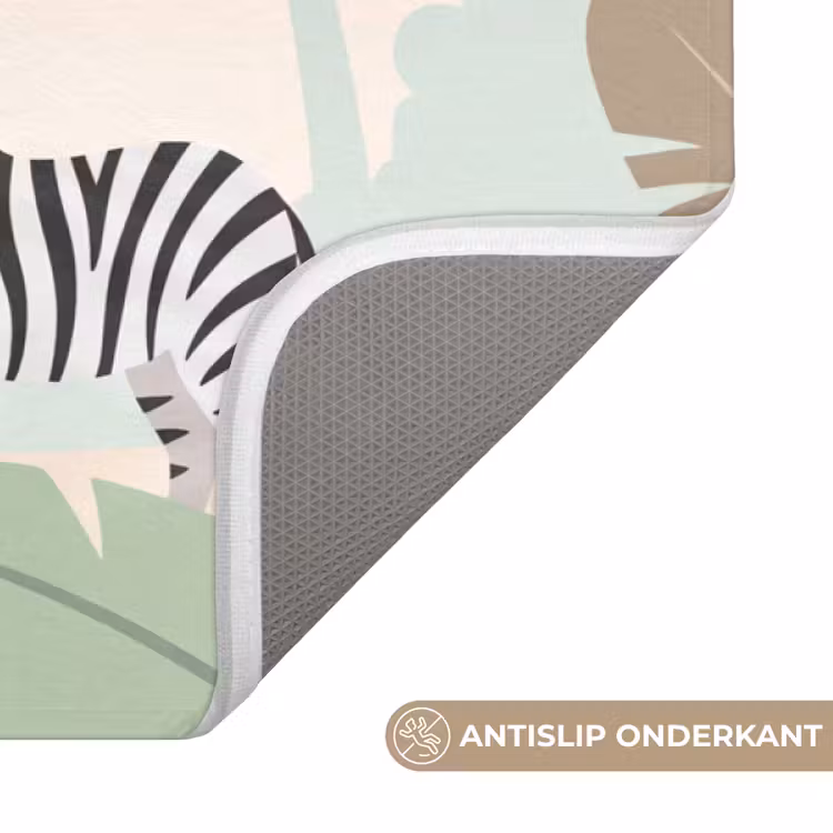 Badmat - Jungle - Dieren - Groen — 3