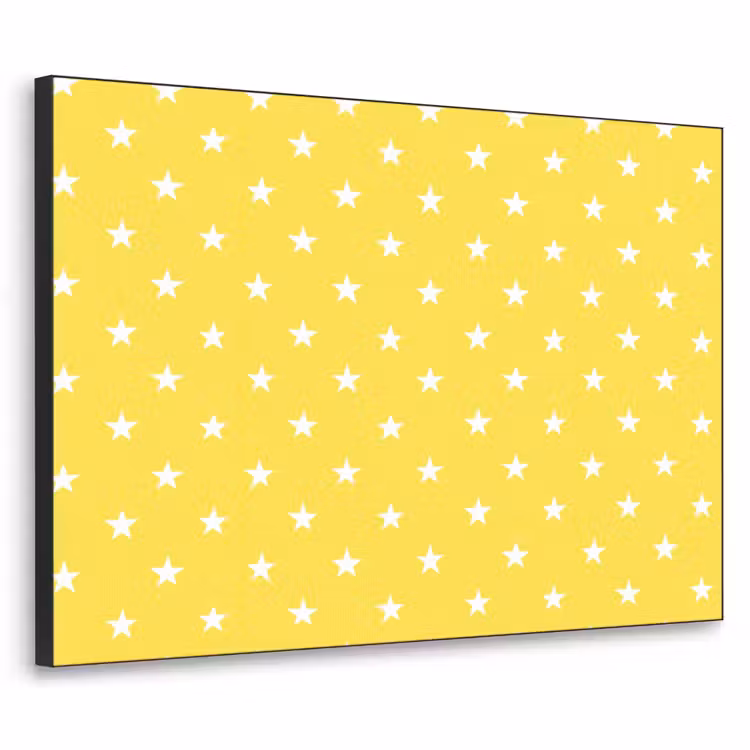 Art Frame - Sterren - Patroon - Minimalistisch - Geel — 1