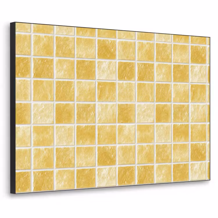 Art Frame - Tegels - Mozaïek - Textuur - Goudgeel — 1