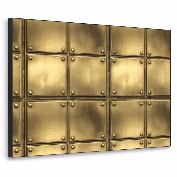 Art Frame - Platen - Industrieel - Stoer - Goud — 1