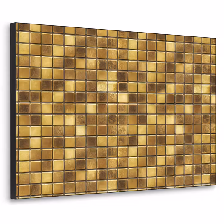 Art Frame - Tegels - Mozaïek - Luxe - Warm Goud — 1