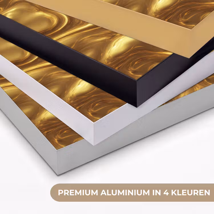 Art Frame - Textuur - Vloeibaar - Organisch - Goud — 5