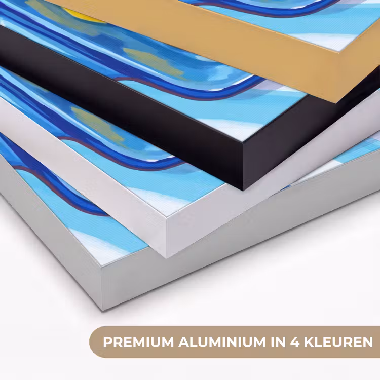 Art Frame - Vis - Citroen - Kruiden - Eten - Blauw — 5