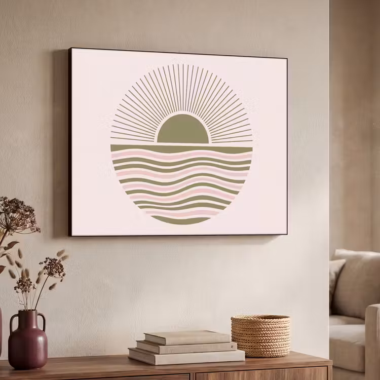 Art Frame - Zon - Zee - Abstract - Modern - Roze — 4
