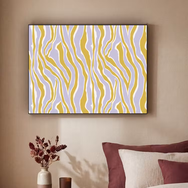 Art Frame - Zebra - Modern - Meerkleurig — 2