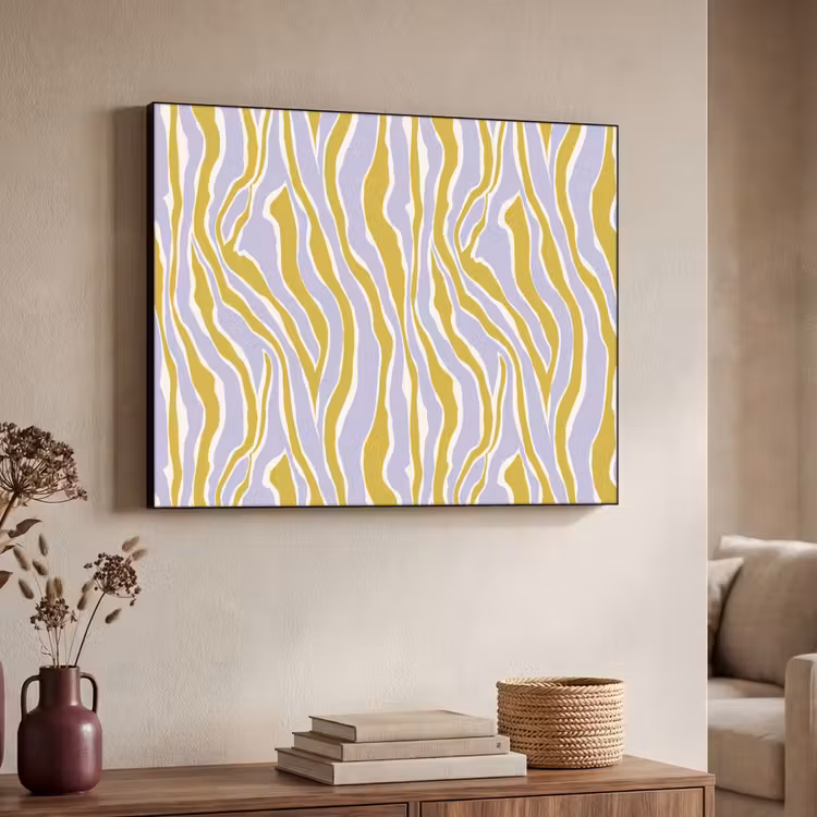 Art Frame - Zebra - Modern - Meerkleurig — 4