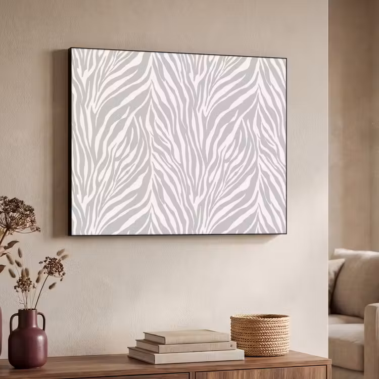 Art Frame - Zebra - Motief - Grijs — 4