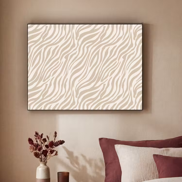 Art Frame - Zebra - Patroon - Beige — 2