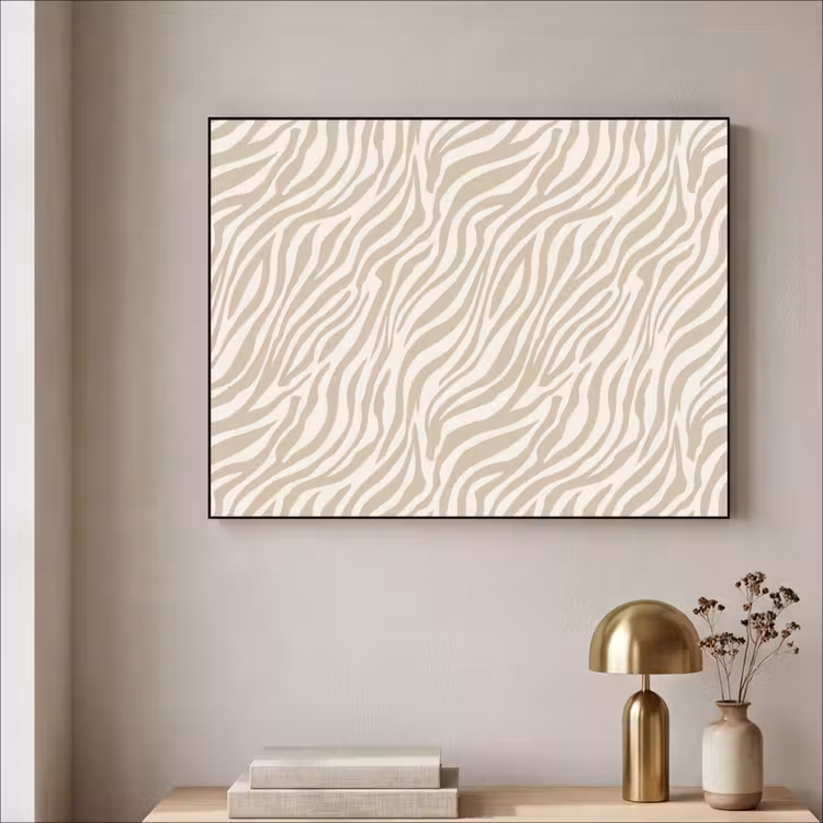 Art Frame - Zebra - Patroon - Beige — 3