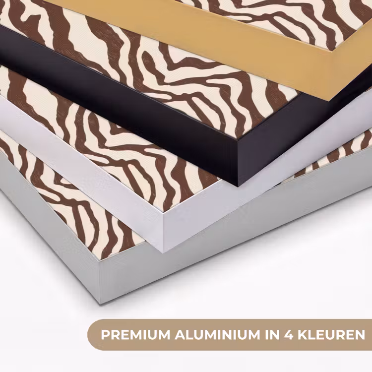 Art Frame - Zebra - Patroon - Zwart - Wit — 5