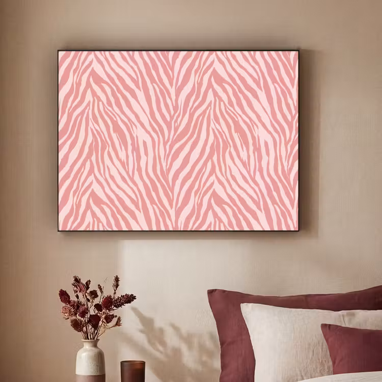 Art Frame - Zebra - Print - Roze — 2
