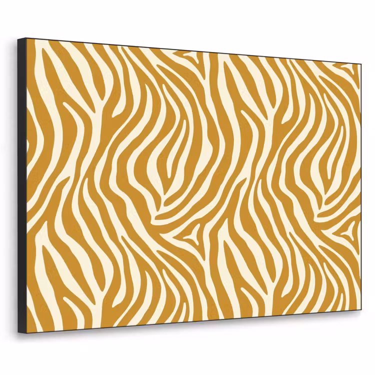 Art Frame - Zebra - Klassiek - Oker - Geel — 1