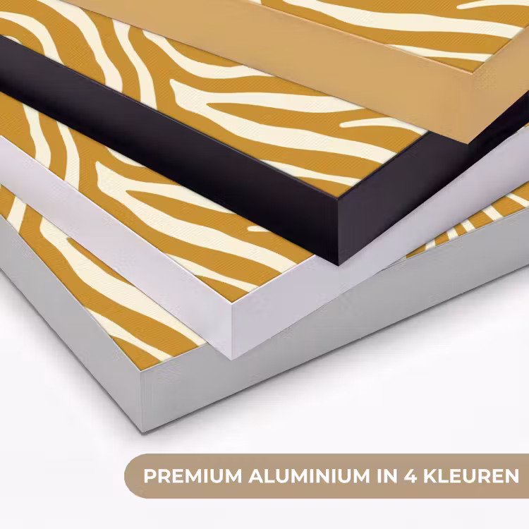 Art Frame - Zebra - Klassiek - Oker - Geel — 5
