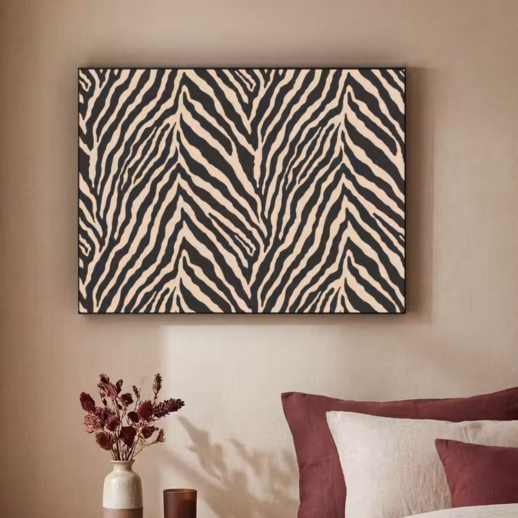 Art Frame - Zebra - Klassiek - Zwart — 2