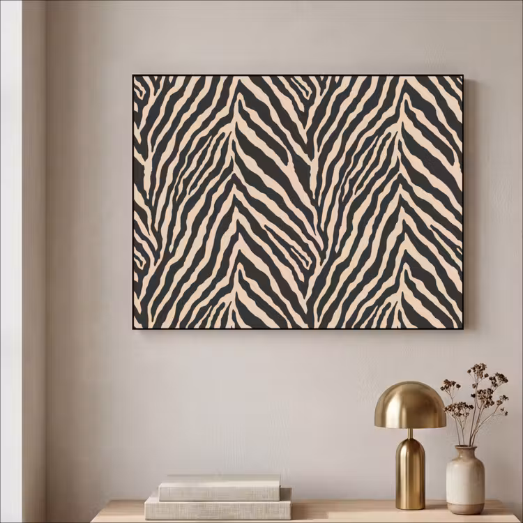 Art Frame - Zebra - Klassiek - Zwart — 3