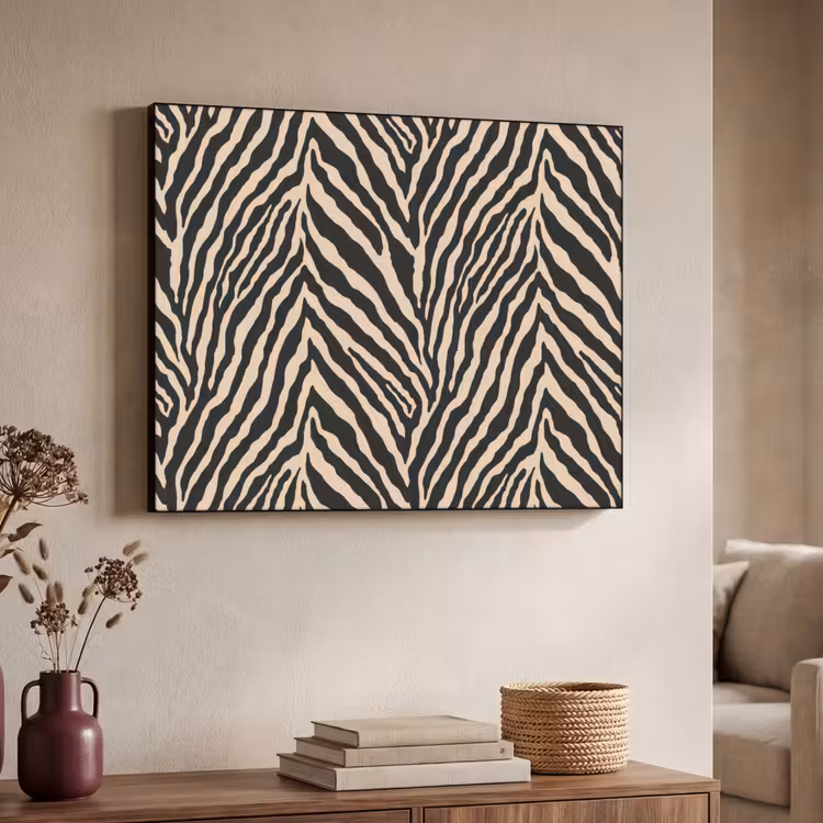 Art Frame - Zebra - Klassiek - Zwart — 4
