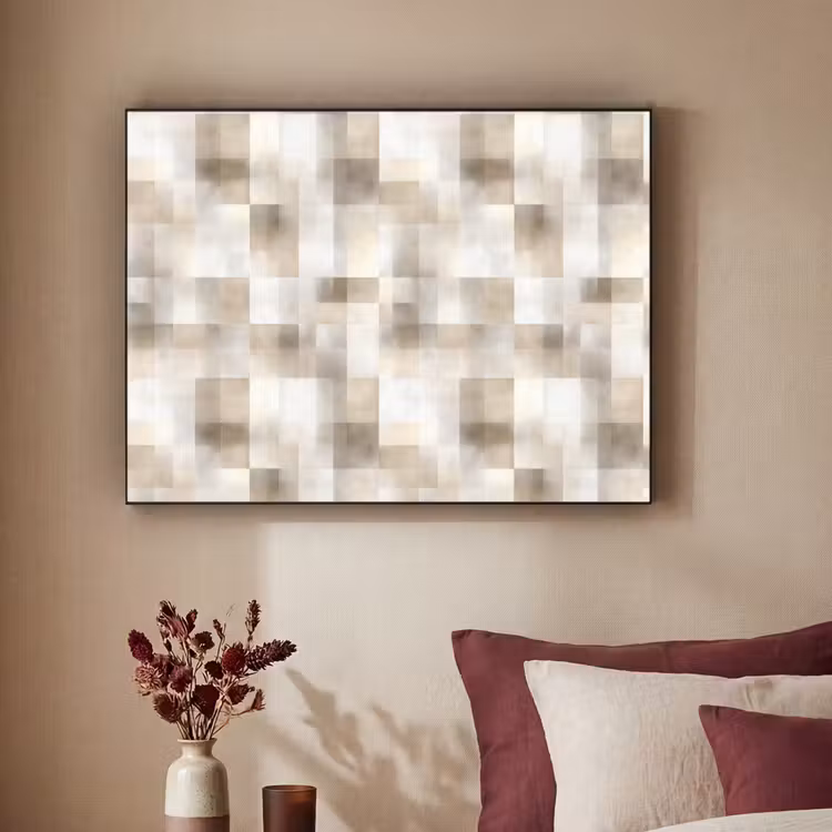 Art Frame - Textuur - Linnen - Beige — 2