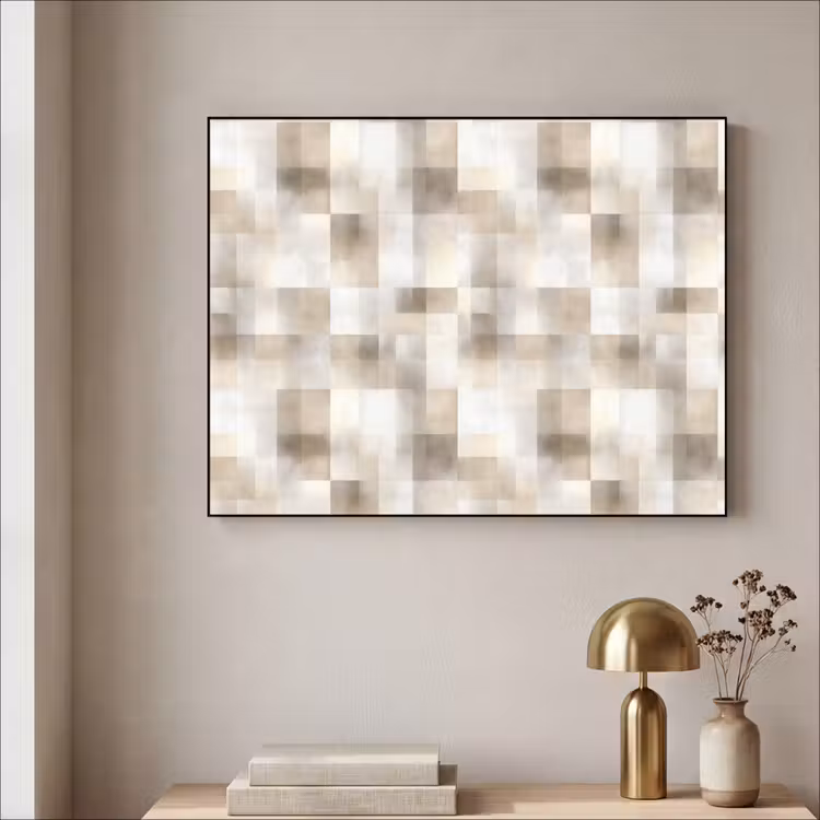 Art Frame - Textuur - Linnen - Beige — 3