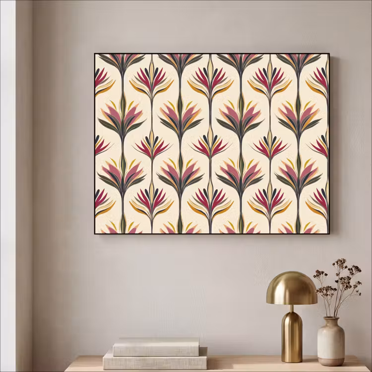Art Frame - Waaier - Motief - Kleurrijk — 3