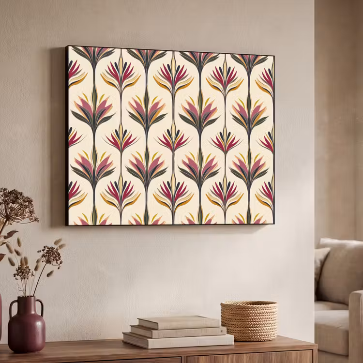 Art Frame - Waaier - Motief - Kleurrijk — 4