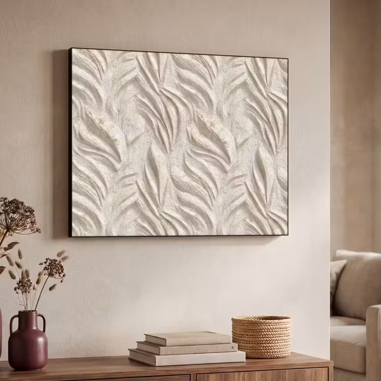 Art Frame - Textuur - Reliëf - Beige — 4