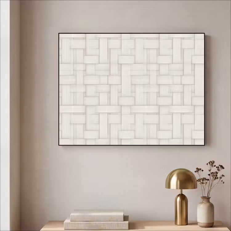 Art Frame - Vlechtwerk - Banen - Beige — 3
