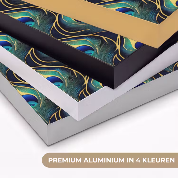 Art Frame - Pauw - Veren - Groen — 5