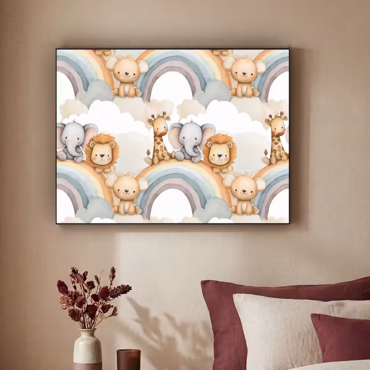 Art Frame - Safari - Regenboog - Kleurrijk — 2