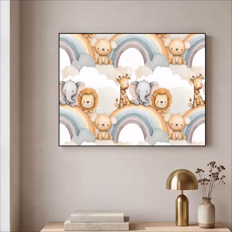 Art Frame - Safari - Regenboog - Kleurrijk — 3