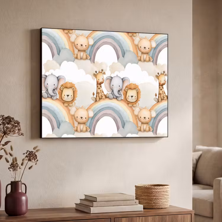 Art Frame - Safari - Regenboog - Kleurrijk — 4