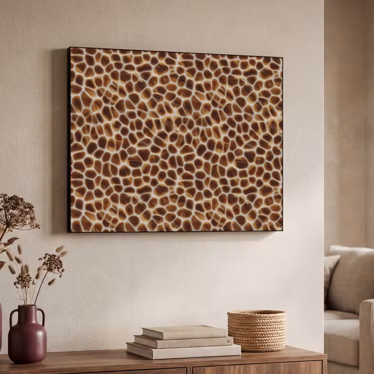 Art Frame - Schildpad - Bruin - Patroon — 4