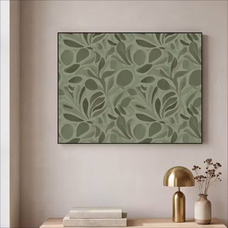 Art Frame - Sereen - Bladeren - Groen — 3