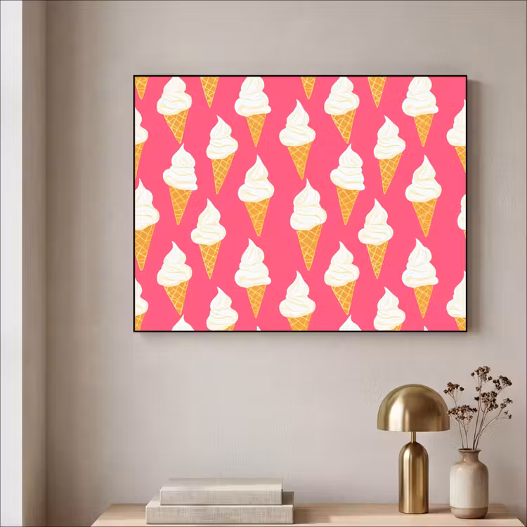Art Frame - Softijs - Horentje - Roze — 3