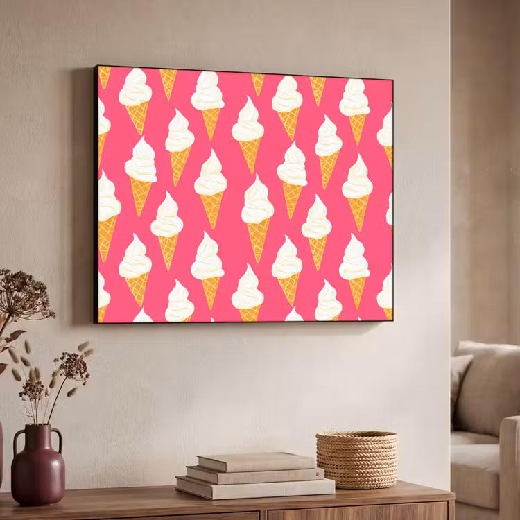 Art Frame - Softijs - Horentje - Roze — 4
