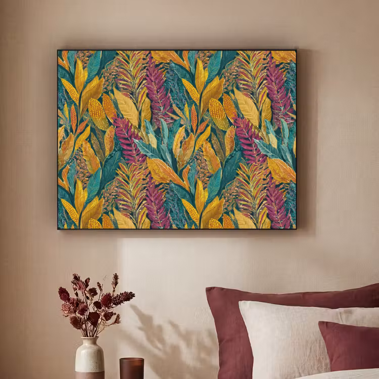 Art Frame - Tropische - Botanisch - Patroon - Kleurrijk - Exotisch — 2